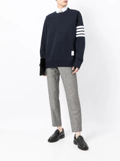 Thom Browne classic loopback 4-bar sweatshirt