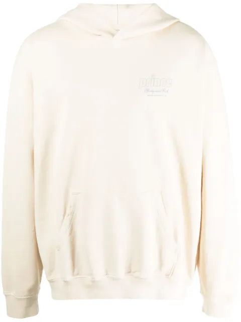 Sporty & Rich logo-print cotton hoodie