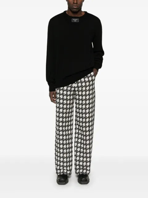 Balmain double-neck sweater