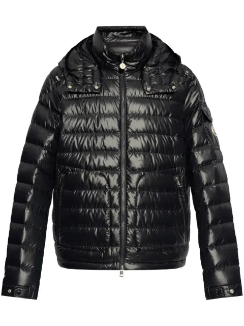 Moncler Lauros hooded short down jacket