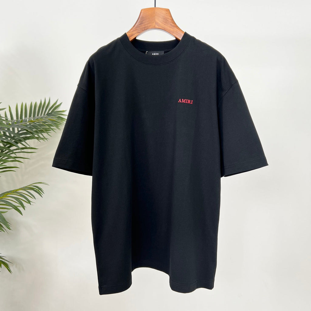 AMIRI Arts District Back‑Print Graphic Short‑Sleeve Tee