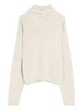 LEMAIRE ribbed-trim hoodie