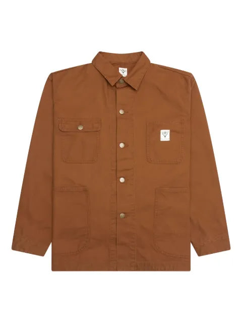 SOUTH2 WEST8 button-detail shirt jacket