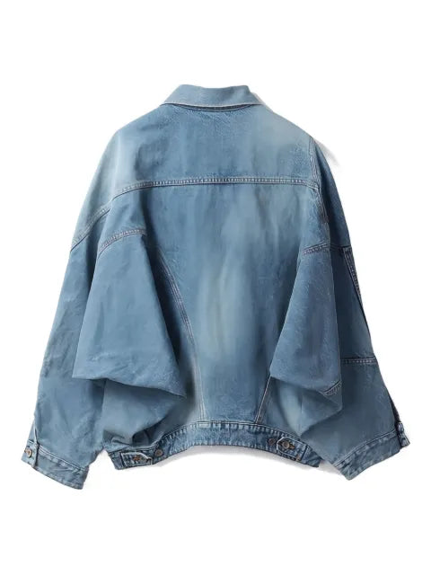 Doublet asymmetric denim jacket