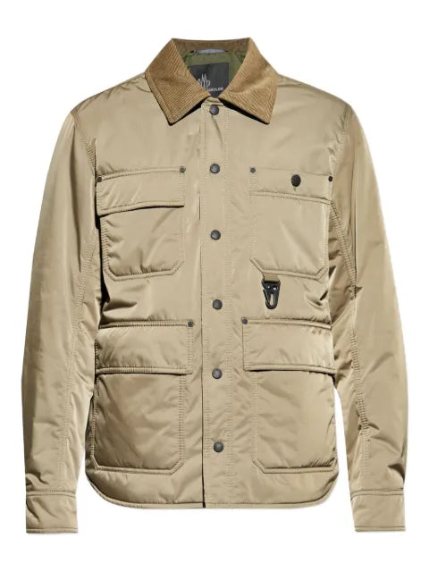 Moncler Grenoble Waterton corduroy-collar down jacket