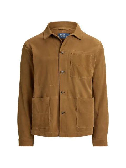 Polo Ralph Lauren buttoned suede jacket