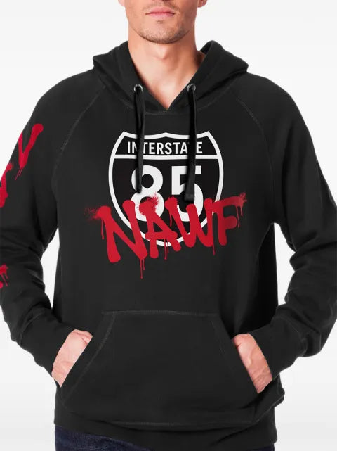 NEW ERA CAP printed hoodie