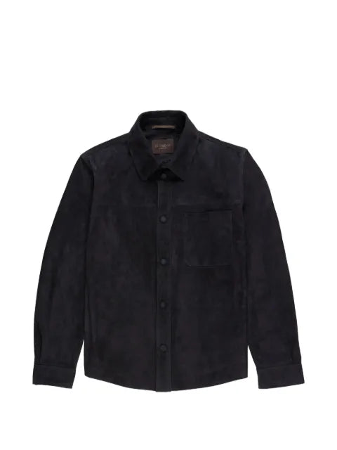 slowear suede overshirt