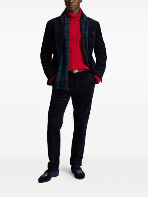 Polo Ralph Lauren corduroy single-breasted blazer