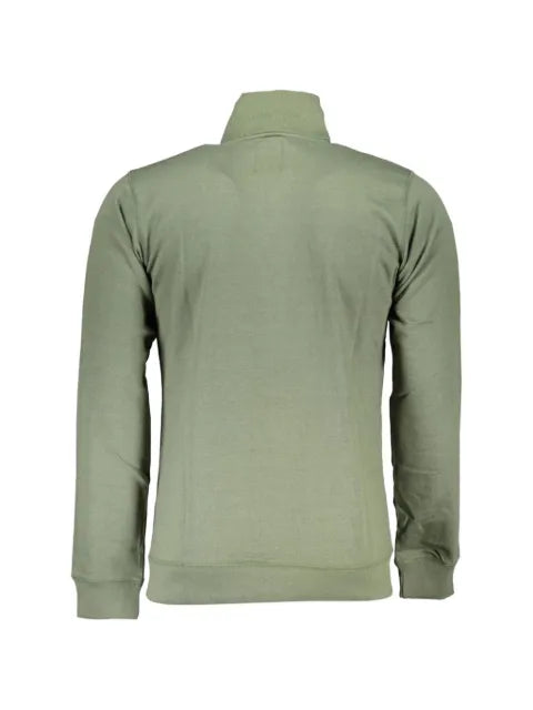 Gian Marco Venturi Vintage logo-embroidered zip-up sweater
