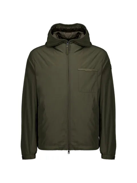 Moncler Austerin hooded short down jacket