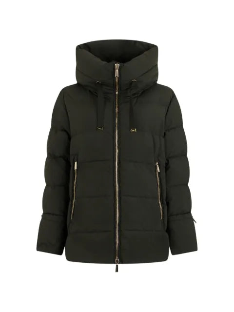 Moorer padded hooded jacket