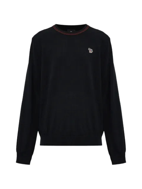 PS Paul Smith Zebra patch sweater
