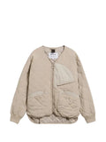Barbour quilted zip-up jacket