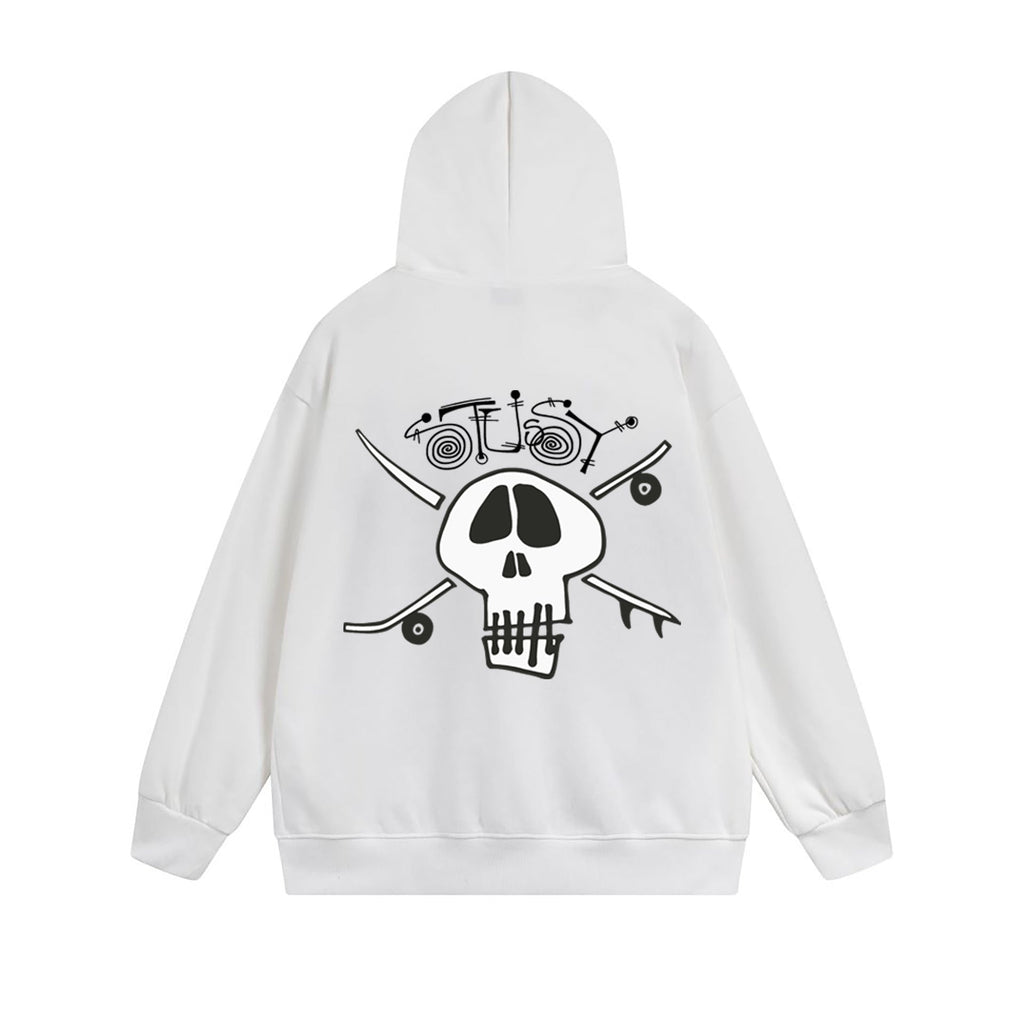 Stussy Hoodie Zip Cardigan Hooded Sweater