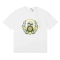 Rhude Laurel Crest Badge Graphic Oversized Tee White