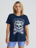 SOULCYCLE FIRE SKULL TEE