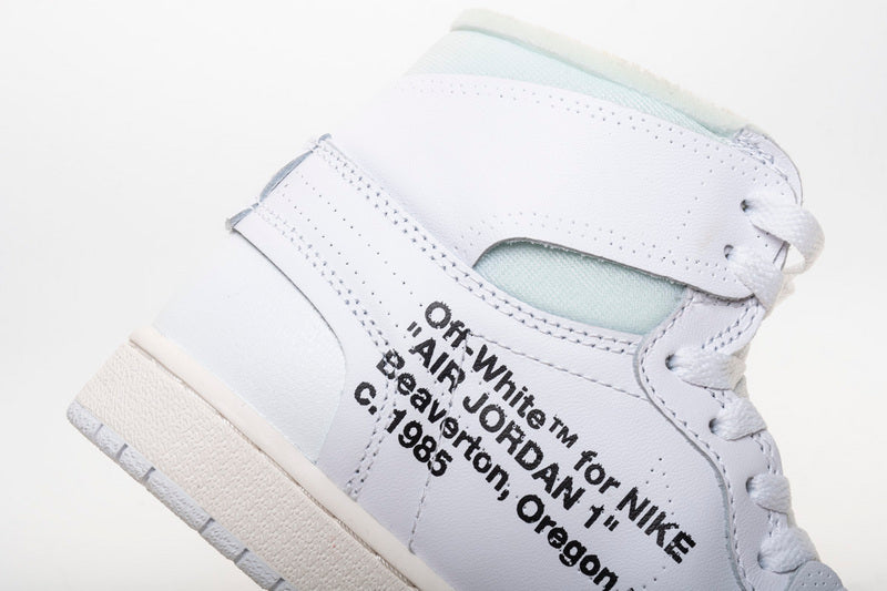 Air Jordan 1 Retro High Off White Euro Reps Sneakers AQ0818-100