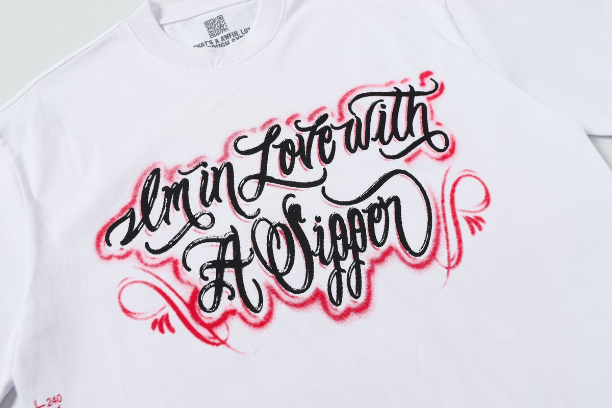 THAT'S A AWFUL LOT OF COUGH SYRUP Script Graphic Short-Sleeve T-Shirt