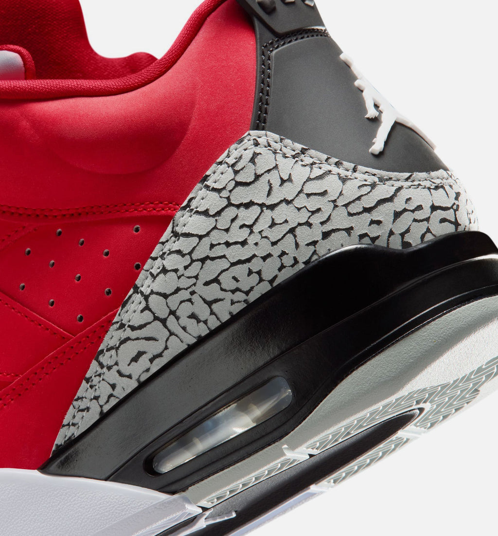 Son of Mars Low Men's Sneakers - Fire Red/Black/Grey Mist/White