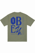 OBEY KNOWLEDGE T-SHIRT Desert Green