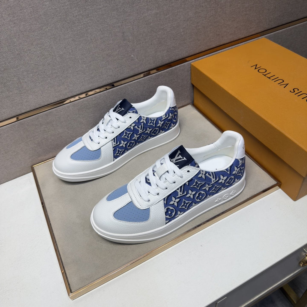 Louis Vuitton Patterned Panel Sneakers